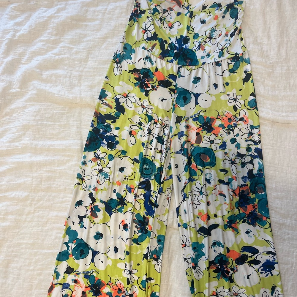 Floral Women's Wide Legged Pants